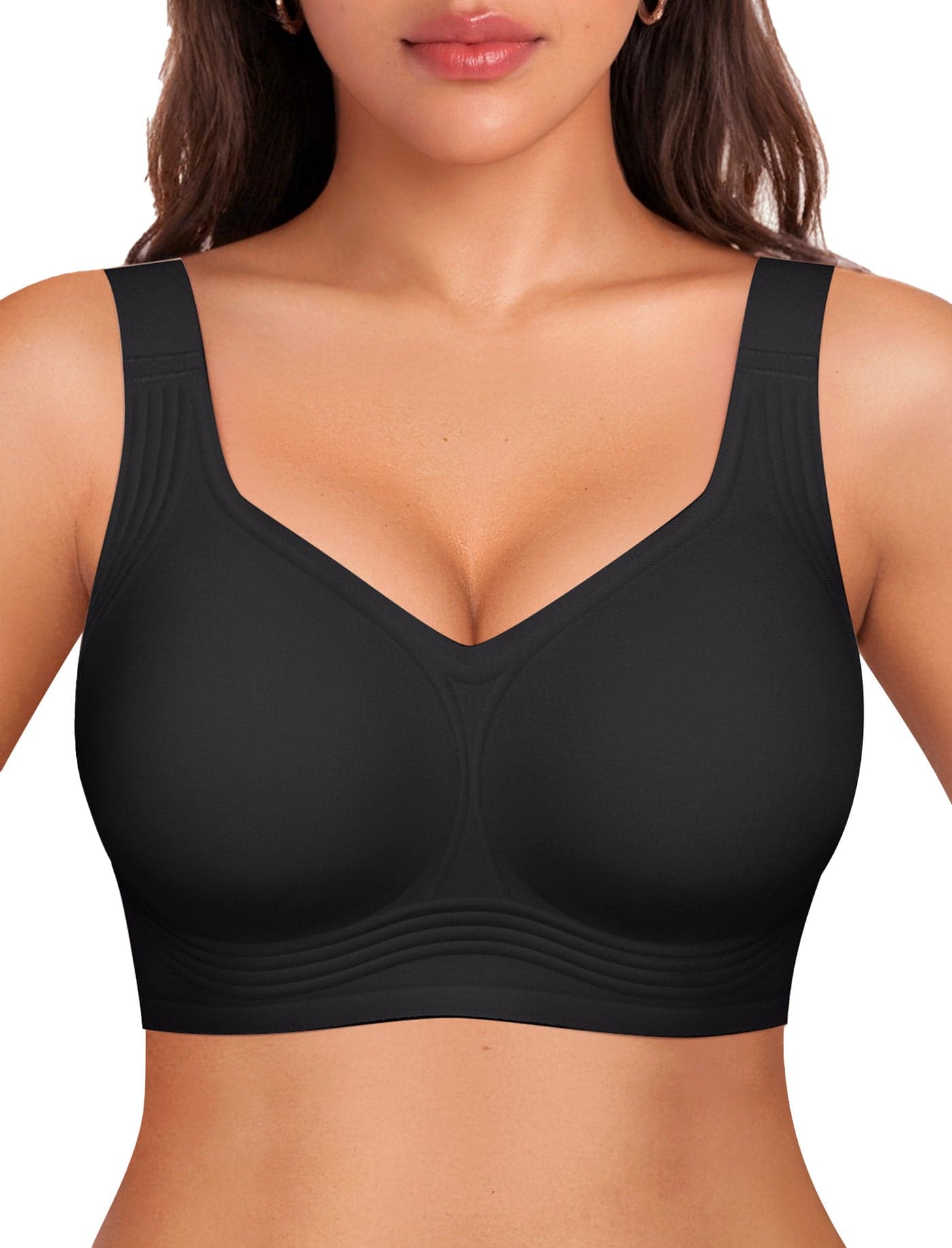 Jelly Bra S–5XL in Black